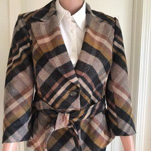 Nordstrom Woll Classique Entier Coat with Belt